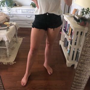 Size 8 American Eagle Black Shorts